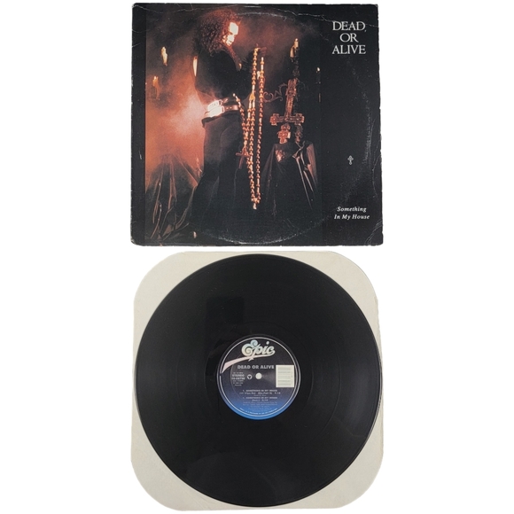 Dead or Alive Something In My House Vinyl - Epic Records 1986 - Picture 1 of 9